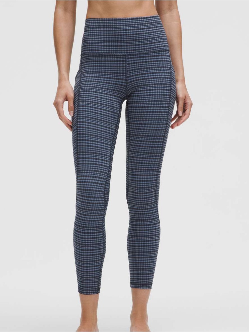 Lululemon Align High-Rise Pant with Pockets 25" - Glow Grid Washed Denim Multi